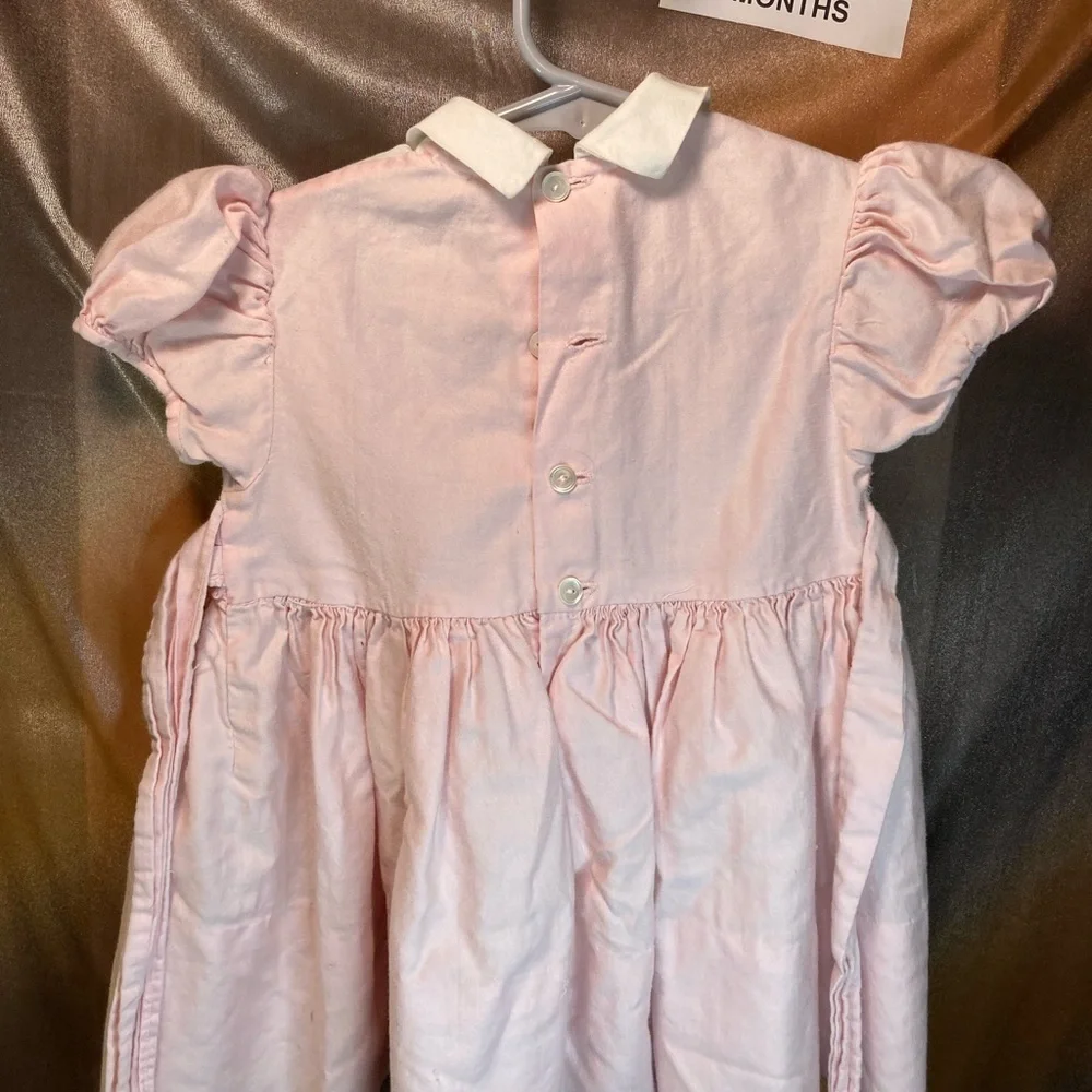Vintage 50’s‎ 2 piece 12m. White robe and pink dress. 150